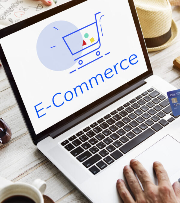 Showing Cart Trolley Shopping Online Sign Graphic